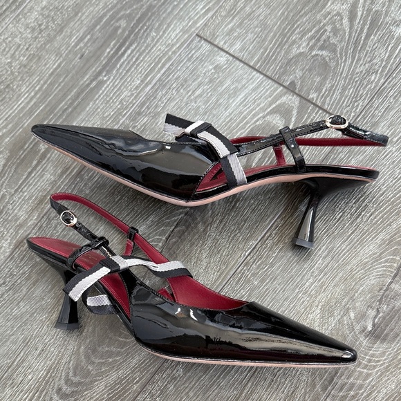 Kate Spade Maritza Black Patent Leather Heels size 11 - Picture 4 of 9